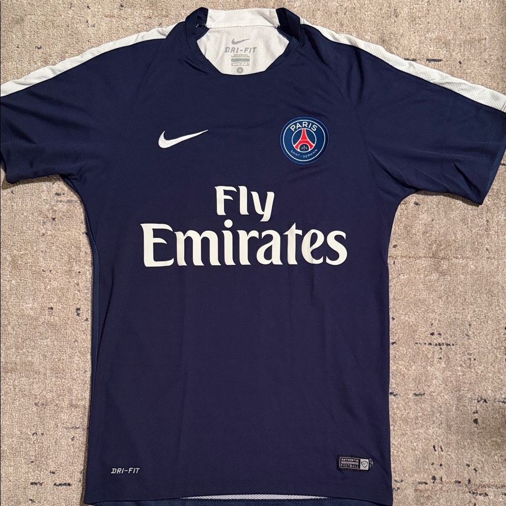 Nike PSG Navy Blue Soccer Jersey
